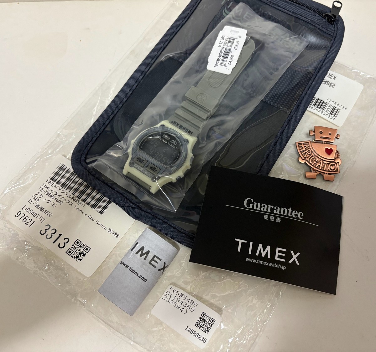 IN STOCK TIMEX IRONMAN 8 LAP ABU-GARCIA TW5M54800 Watch 