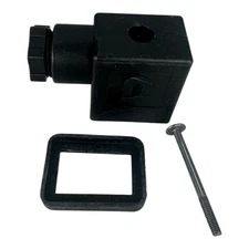 2x ASCO Numatics 131285-002 Valve Connector DIN 43650A Straight Cable Gland