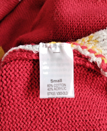 Maglione Rosso Maglia Brutto Natale Buon Natale Da E Per Taglia: Vedi Descrizione - Foto 6 di 6