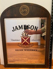 JJ&S John Jameson & Son Limited Jameson Irish Whiskey Bar Mirror 26" x 19"