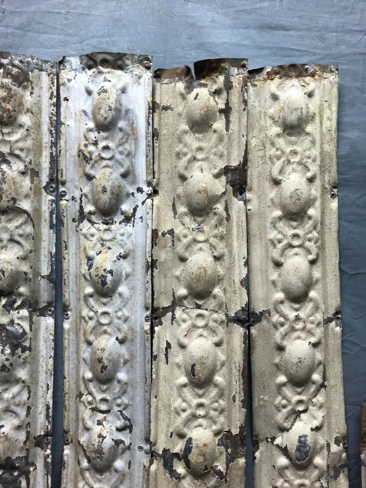 Huevo gótico arquitectónico 316-23B de techo de hojalata antiguo 36 pies Linier 316-23B Foto 4 de 4