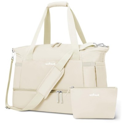 Gym Bag for , Personal Travel Bag with Shoes Compartment, Weekender Overnight...