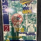 Lot (6) World Series Game 2 Ticket Stubs 10/21/1996 Braves vs Yankees Jeter — photo 7