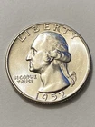 1952-P WASHINGTON %90 SILVER QUARTER 25C MS+