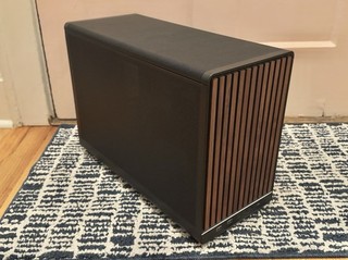 Lian Li A3 mATX Custodia PC con fattore di forma micro 26 3 L legno rete nera metallo