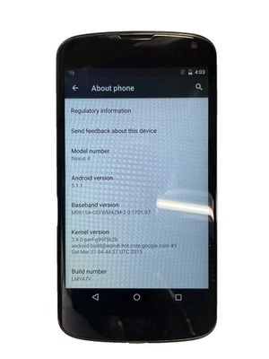 LG Nexus 4 16 GB Unlocked Cell Phones & Smartphones for sale | eBay