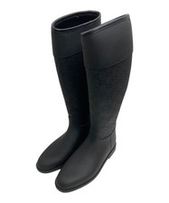 Stivali Gucci tacco GG gomma nero EU36/US6 119580c