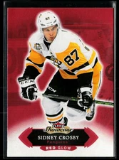 2016-17 Fleer Showcase Red Glow #1 Sidney Crosby