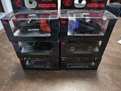 M2 Machines Frozen Black Pearl Special Edition 2024 Complete Set Of 6 Cars