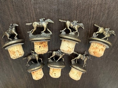 Blanton's Bourbon Horse and Jockey Bottle Stoppers! Choose your letter(s)!