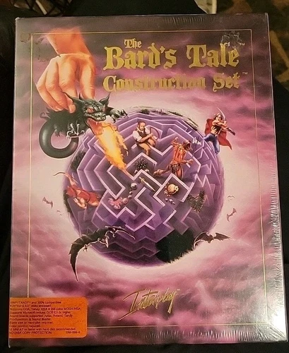 The Bard's Tale Construction Set - 3.5 inch Floppy Disk, 1991 Interplay, IBM PC