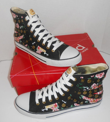 Just found! New Ecko Unltd Red Women's HI Top Shoes Sneakers Size