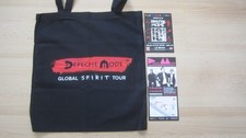DEPECHE MODE Global Spirit Tour 2017 Tote Bag official merchandising + flyers !