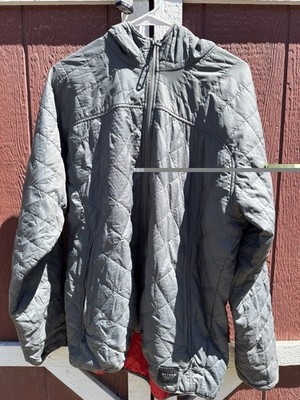 BEYOND Clothing K3 Prima Lochi Jacket~REVERSIBLE Gray Red ~Men s XL Quilted