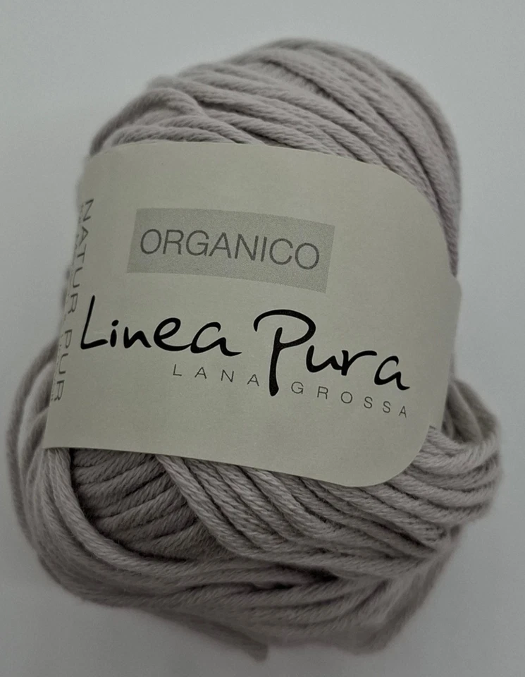 (90 €/kg): 50 g ORGANICO, LG Linea Pura, weiche Baumwolle, Farbwahl #7619 ff - Bild 4 von 4
