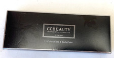 CCbeauty Professional 12 Colors Face Body Paint Non Toxic High Pigment