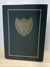 Vintage Dom Pérignon 1985 Display Box w/ 2 Flutes – Authentic – READ