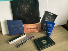 Ipsy Limited Edition drawstring bag, plus 7 full size beauty products....