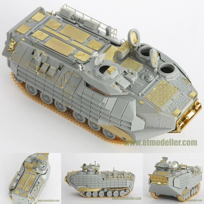 ETmodel 1/72 US Marine Corps AAVP7A1 Detail-up for DRAGON 7233 Etched Parts