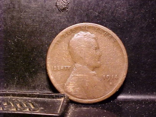 1914 s  Lincoln  Cent VG