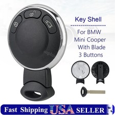 Replacement Remote Key Fob Case Shell For Bmw Mini Cooper R56 R57 R58 R60 R61
