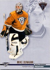 2001-02 Pacific Private Stock Titanium #77 Mike Dunham Retail