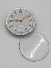 ELGIN 16s Pocket Watch Movement 17j Gr386 M6 SN 25093010 Ornate Filigree 1922