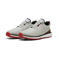 PUMA Fusion GRIP ST Ash Gray/Black/Candy Apple Pick Width & Sizes 7-16