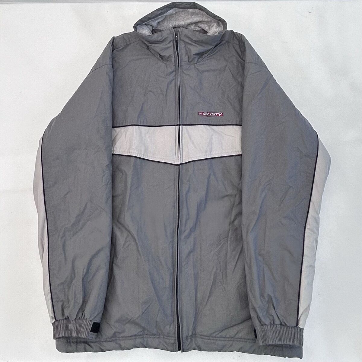 Vintage Rusty Full Zip All Terrain Series Jacket Striped Vintage Rusty Full Zip All Terrain Series Jacket Striped