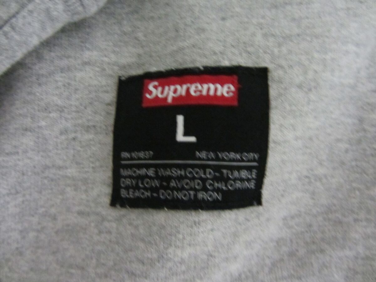 Supreme Kanji Crewneck Heather Grey Size L | eBay Supreme Kanji Crewneck Heather Grey Size L | eBay