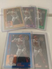 2019 Topps Update 35th Mojo Lane Thomas Refractor Lot Of 5 All Numbered