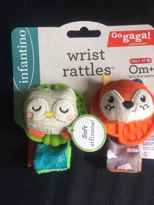 infantino owl teether