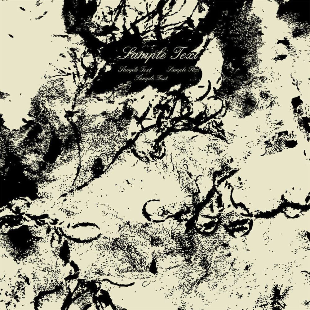 Настенный принт на бежевом и черном холсте без рамы 112590₽