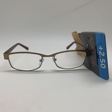 IC01 ICU Wink Coachella 2.50 2036230 6CV Reading Glasses READERS BRONZE BROWN