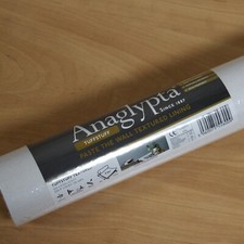 Anaglypta Tuff Stuff Paste The Wall Textured Lining Paper Eco Friendly Easy Hang