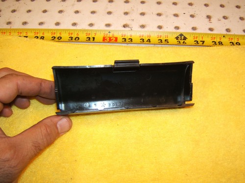 Fiat 124 1974 Sipder under hood BLACK fuse box 10 fuse type OEM 1 Cover only - Picture 5 of 12