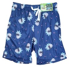 Aeropostale Rick And Morty Rick's Men's Lounge Shorts Limited Edition, Navy