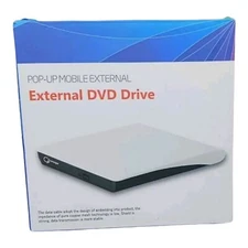 POP-UP MOBILE EXTERNAL DVD-RW 3.0 USB For Laptops or Pc’s