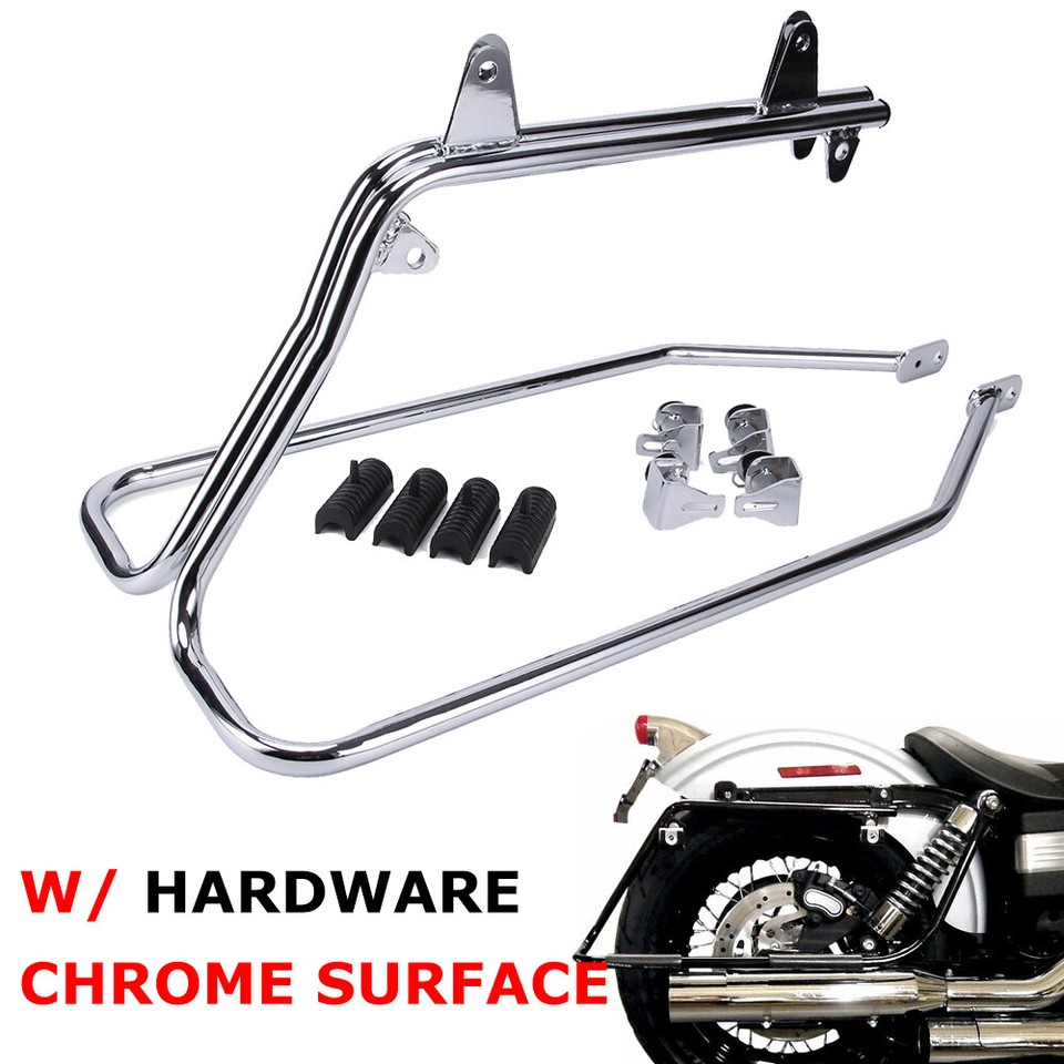 Hard Saddlebag Conversion Brackets Mounts w/ Hardware for Harley Softail Fatboy - Picture 1 of 12 Hard Saddlebag Conversion Brackets Mounts w/ Hardware for Harley Softail Fatboy - Picture 1 of 12