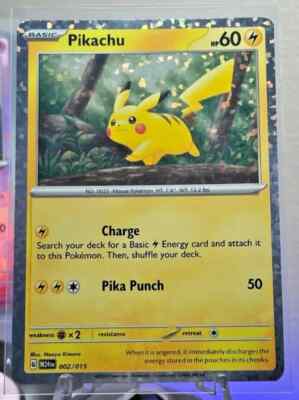 Pikachu 002/015 McDonald's Promo - 2025 Dragon Discovery