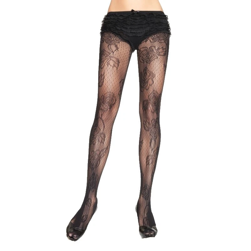 Medias de rayas de Encaje Leg Avenue y Medias para Mujeres