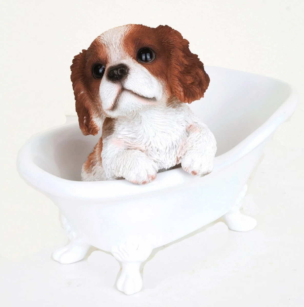 Cavalier king charles spaniel garden best sale ornaments