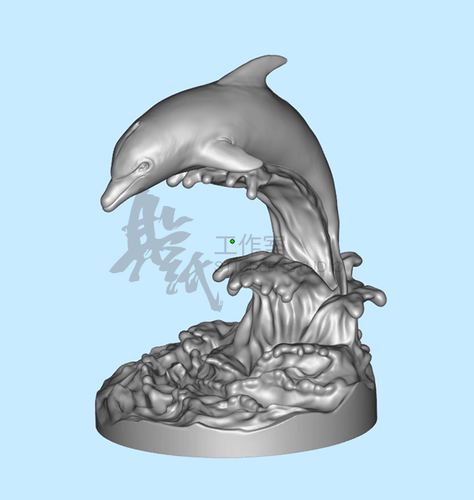 Delfín Impresión 3D Modelo Animal Sin Pintar GK Kit en Blanco Nuevo Juguete Caliente En Stock - Imagen 4 de 8