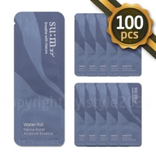 SU:M37 Water-Full Marine Relief Ampoule Essence  1ml x 100pcs (100ml) SUM37