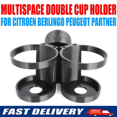 For Citroen Berlingo / Peugeot Partner Multispace Double Cup Holder 2008-2017 US
