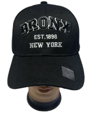 BRONX EST 1898 NEW YORK 3D Embroidered Adjustable Baseball Cap Hats LOT 1-12pcs