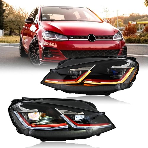 For 2013-2018 VW Golf 7 MK7 LED Headlights W/Dynamic Indicator ,Full LED Lamps - Picture 7 of 18