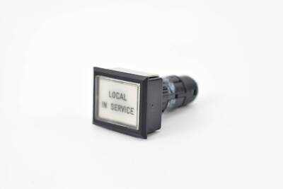 EAO Leuchtvorsatz 61-000.02 inkl. Front mit Aufschrift '' Local in Service''