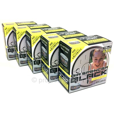 Air Spencer AS Air Freshener Lemon Squash x 5 Automotive Car Fragrance Eikosha