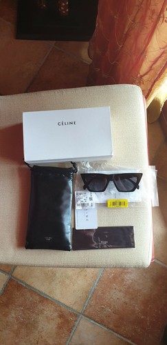 Occhiali da sole Céline Edge neri Autentici, modello CL 41468/S 807IR 5118  150 | eBay
